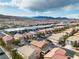 An aerial view highlights the community's location near commercial centers and scenic mountain views at 6790 Gold Yarrow St, Las Vegas, NV 89148