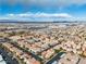 An extensive aerial view displaying the well-planned community layout and nearby conveniences at 6790 Gold Yarrow St, Las Vegas, NV 89148