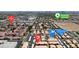 Aerial view of community featuring a community pool, Old Spanish Trails Park, and near W Sahara Ave at 8410 Eldora Ave # 2045, Las Vegas, NV 89117