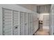 A bank of mailboxes in an interior hallway of a building at 353 E Bonneville Ave # 754, Las Vegas, NV 89101