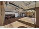 Spacious garage featuring built-in storage, workbench, and ample room for vehicles and projects at 496 Grassrange Ln, Henderson, NV 89052