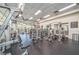 Well-equipped community gym offers a variety of weight machines and free weights at 50 E Serene Ave # 107, Las Vegas, NV 89123