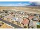 Aerial view of the neighborhood showcasing the community layout at 9974 Petroglyph Canyon Ave, Las Vegas, NV 89166
