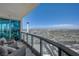 This balcony view shows the strip with the Stratosphere in the distance at 322 Karen Ave # 4207, Las Vegas, NV 89109