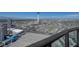Balcony with a panoramic view of the city skyline, including the Stratosphere Tower at 322 Karen Ave # 4207, Las Vegas, NV 89109