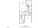 Detailed floor plan showcasing the layout of this 1651 sq ft home with attached garage at 4032 Little Bay Ave, North Las Vegas, NV 89081