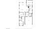 Simple black and white floor plan showing the layout of this 1651 sq ft home at 4032 Little Bay Ave, North Las Vegas, NV 89081