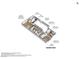 Second floor 3D layout featuring bedrooms, bathrooms, and closet spaces at 10393 Trailing Dalea Ave, Las Vegas, NV 89135