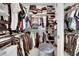 Spacious walk-in closet with custom shelving, ample storage for clothes and shoes at 10433 Mount Washington Ave, Las Vegas, NV 89166