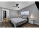 Comfortable bedroom with a view of the en-suite bathroom at 1660 Izabella Ave, Las Vegas, NV 89169