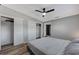 Cozy bedroom with spacious closets and access to the bathroom at 1660 Izabella Ave, Las Vegas, NV 89169