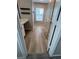 Bright bathroom showcasing wood-style flooring and a window with natural light at 189 Kings Canyon Court Ct, Henderson, NV 89012