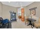 Cozy living room with wood accents and decorative lighting at 2429 Wisconsin Dells Dr, Henderson, NV 89044
