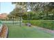 Dog park with mature trees and manicured shrubs provides a shady and convenient play area at 2747 Paradise Rd # 501, Las Vegas, NV 89109