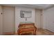 Hallway area showcasing decorative chest between two elevator doors at 2747 Paradise Rd # 501, Las Vegas, NV 89109