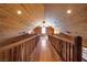 Attic featuring wooden ceiling, floors and railing at 3900 W Landberg Ave, Las Vegas, NV 89141