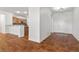 Inviting entryway boasts tile flooring, white walls, and easy access to the kitchen, enhancing the home's flow at 4416 Peaceful Morning Ln, Las Vegas, NV 89129