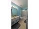 Well-maintained bathroom with shower-tub combination and a vanity with ample storage space at 5268 Gains Mill St, Las Vegas, NV 89122