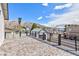 Wide balcony with mountain views at 6401 Goldmine Dr, Las Vegas, NV 89156