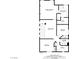Second floor plan featuring bedrooms, bathrooms, closets, laundry, and Gathering room in a well designed layout at 651 Penshaw Bridge Ave, Las Vegas, NV 89178