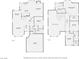 Detailed floor plan showcasing the layout of the house, including room dimensions at 8324 Brittany Harbor Dr, Las Vegas, NV 89128