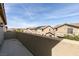 View from a balcony overlooking a neighborhood with clear blue skies at 844 Aurelie Ridge St, Henderson, NV 89011