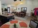 Well-equipped kitchen with an island open to the dining area at 853 Rusty Anchor Way, Henderson, NV 89002