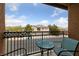 Exterior view from the balcony overlooking the neighborhood at 9121 Ripple Ridge Ave # 101, Las Vegas, NV 89149