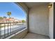 Enjoy the fresh air and community views from this condo's cozy private balcony with black metal railing at 950 Seven Hills Dr # 424, Henderson, NV 89052