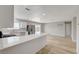 Modern kitchen with stainless steel appliances and quartz countertops at , Las Vegas, NV 89145