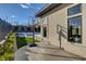 Spacious backyard with a basketball hoop and lush greenery, perfect for outdoor activities at 12199 Canyon Sunset St, Las Vegas, NV 89138