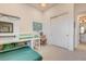 bedroom with a custom bunk bed, stylish decor, and closet at 12199 Canyon Sunset St, Las Vegas, NV 89138