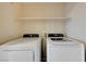 Dedicated laundry area with modern washer and dryer at 1881 W Alexander Rd # 1135, North Las Vegas, NV 89032