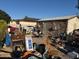 The backyard is in disarray with multiple items scattered around at 2520 Sunrise St, Las Vegas, NV 89101