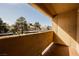 Enjoy peaceful views from this private balcony at 3135 S Mojave Rd # 241, Las Vegas, NV 89121
