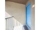 Exterior shot of unit entrance with a blue door at 3135 S Mojave Rd # 241, Las Vegas, NV 89121