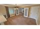 Inviting dining room showcasing the seamless flow to other rooms at 3580 Unicorn Ave, Pahrump, NV 89048