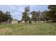 Lush green yard with trees offering a serene and spacious outdoor environment at 3580 Unicorn Ave, Pahrump, NV 89048
