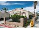 Attractive single-story home with a well-maintained yard, framed by a black metal fence at 3934 Sir Payne Ct, Las Vegas, NV 89104