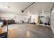 Spacious garage offering ample storage and workspace for various projects at 5570 N Nopah Vista Ave, Pahrump, NV 89060