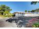 Row of garages showing multiple parking spots for residents at 609 Greenbriar Townhouse Way, Las Vegas, NV 89121