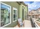 Balcony view of well-maintained condo community and neighborhood at 6437 Wide Sky St, Las Vegas, NV 89166