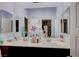 Bathroom featuring a double vanity with lots of counter space at 7109 Red Gulch St, North Las Vegas, NV 89084