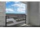 Private balcony with sleek railings offers scenic views of the community and neighborhood at 890 Apatite Pl # Lot 68, Henderson, NV 89011