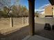 Spacious backyard with a privacy fence, offering a tranquil outdoor space at 9078 Camp Light Ave # 102, Las Vegas, NV 89149