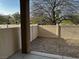 A private fenced backyard with space for outdoor activities and relaxation at 9078 Camp Light Ave # 102, Las Vegas, NV 89149