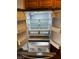 Interior view of the refrigerator showing spacious interior shelves and compartments at 9078 Camp Light Ave # 102, Las Vegas, NV 89149