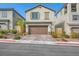 Charming two-story home featuring a two-car garage and low maintenance desert landscaping at 10650 Sariah Skye Ave, Las Vegas, NV 89166