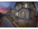 Charming two-story home with landscaped front yard and inviting covered entry at 10650 Sariah Skye Ave, Las Vegas, NV 89166