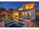 Backyard showcasing a pool, spa, and patio, perfect for outdoor enjoyment at 19 Hilltop Crest St, Henderson, NV 89011